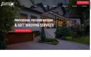Pickup Power Washing LLC website