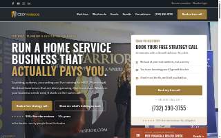 CEO Warrior website