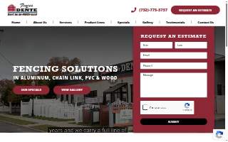 Fences By Dente website