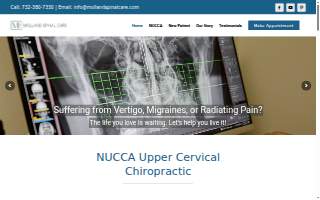 Molland Spinal Care - NUCCA Upper Cervical Chiropractic of NJ website