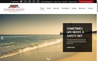 Stanford Agency-Insurance of Eatontown website
