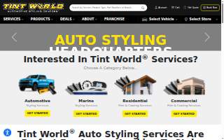 Tint World of Eatontown website