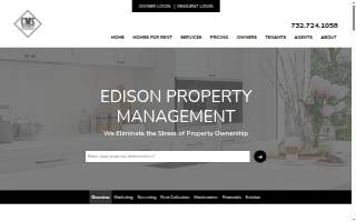 CMS Property Management of Edison website