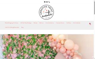 Creative Twist Events (VENUE) website