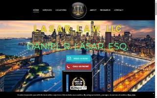 Lasar Law LLC of Edison website