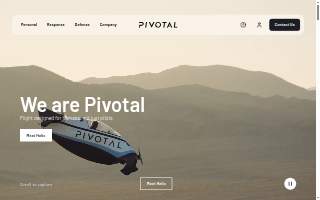 Pivotal Consultancy Services website