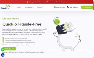 Sudhir Tax website