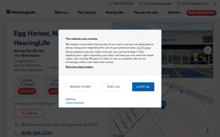 HearingLife of Egg Harbor NJ website