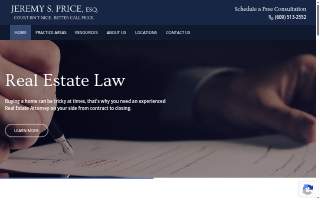 Jeremy S. Price, Esq. website