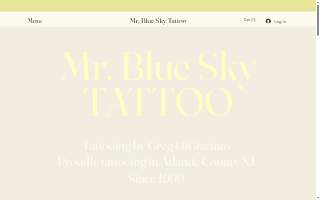 Mr. Blue Sky Tattoo website