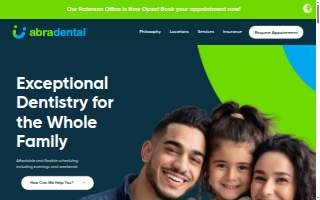 Abra Dental - Elizabeth website