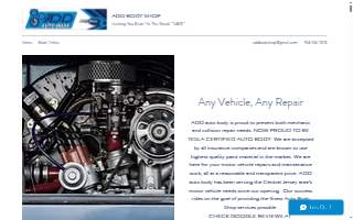 Add Body Shop website