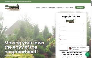 Choppers Landscaping & Masonry Inc website