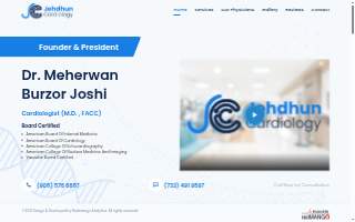 Jehdhun Cardiology website