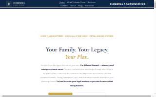 The Himmel Law Firm website