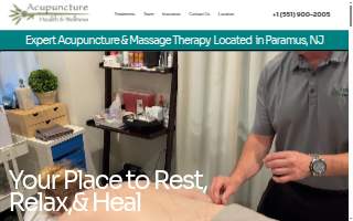 Acupuncture Health & Wellness website