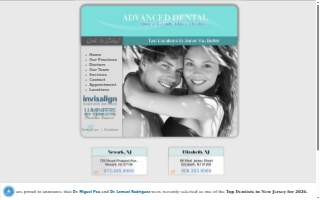 Advanced Dental website