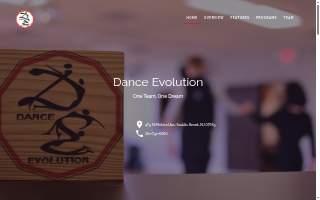 Dance Evolution Club website