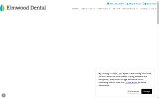 Elmwood Dental Professionals website
