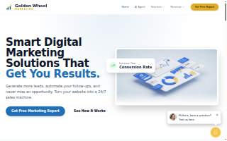 Golden Wheel Marketing website