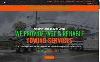 Technology Towing of Fair Lawn website
