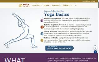 Yoga Life Center of Elmwood Park website