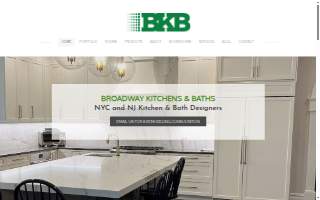 Broadway Kitchens & Baths website
