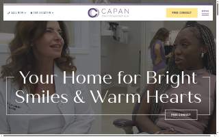 Capan Orthodontics website