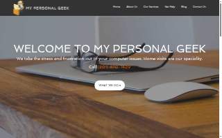 My Personal Geek, LLC website