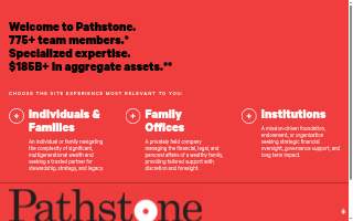 Pathstone website