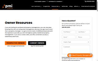 CJ Management website