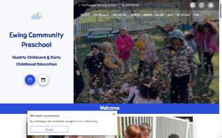 Ewing Community Preschool website
