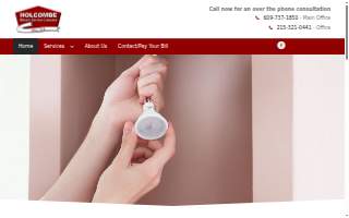 Holcombe Electric Service Company website