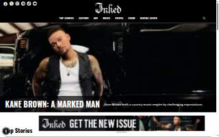 Inked City Tattoos website