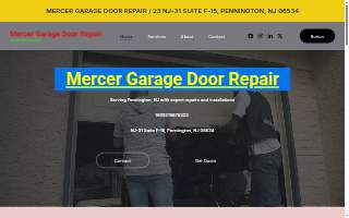 Mercer Garage Door Repair website