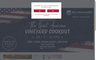 Unionville Vineyards of Ewing website