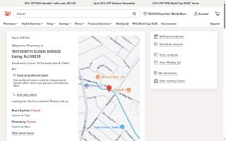Walgreens of Ewing website