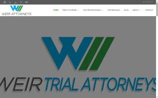 Weir Attorneys website