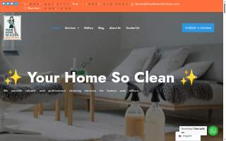 Your Home So Clean website