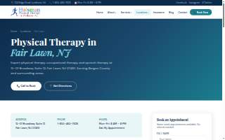Holsman Physical Therapy - Fair Lawn website