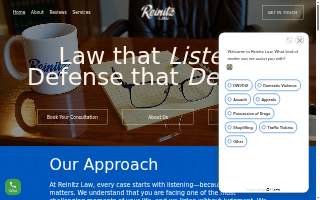 Josh Reinitz, Attorney at Law website