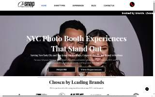 Oh Snap Photo Booths LLC of Fair Lawn website