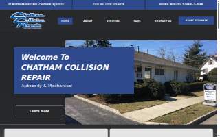 Chatham Collision Repair, Inc. website