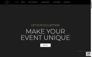 Class Event Rentals website