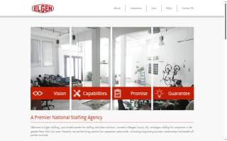 National Staffing Agency website