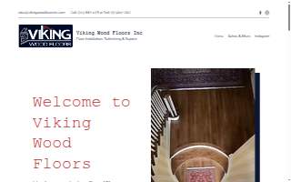 Viking Wood Floors Inc website