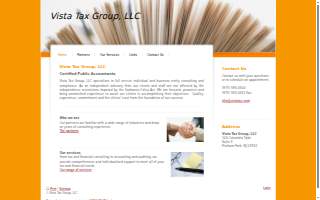 Vista Tax Group LLC website