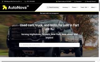 AutoNova 46 website
