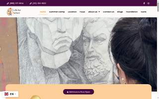 Cre8sArt School Fort Lee NJ website