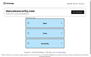 DanCam Security of Fort Lee website
